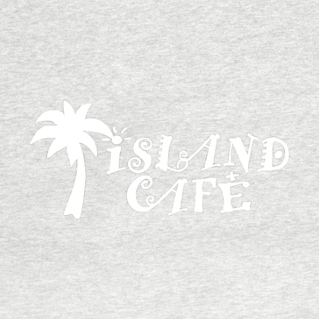 Island Cafe White Logo by TheHappyMermaid